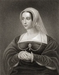 Portrait of Catherine Parr from 